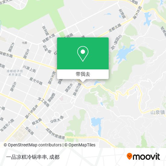 一品凉糕冷锅串串地图