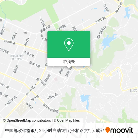 中国邮政储蓄银行24小时自助银行(长柏路支行)地图