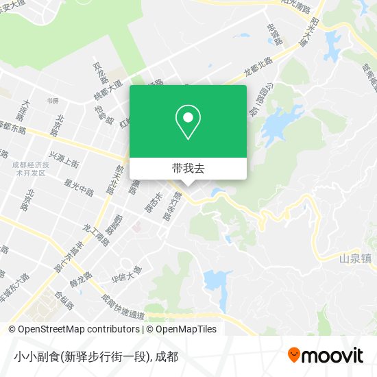 小小副食(新驿步行街一段)地图