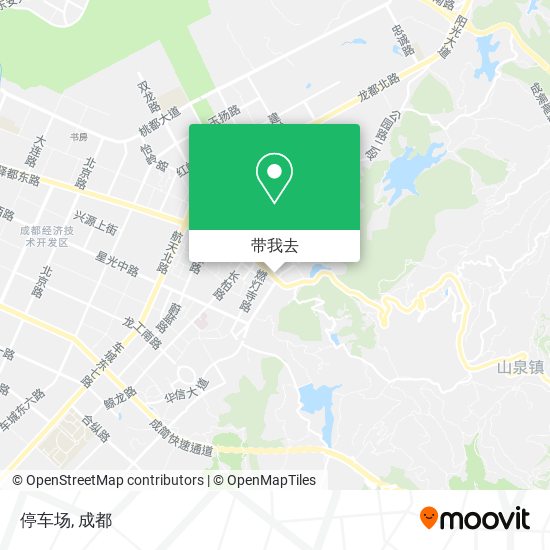停车场地图