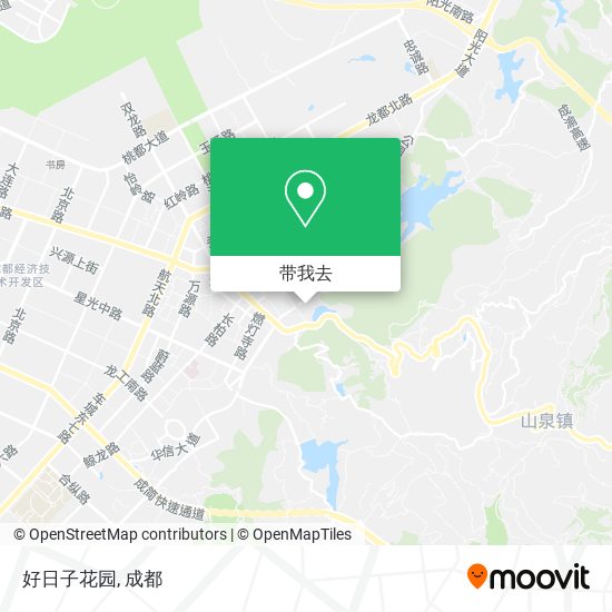 好日子花园地图