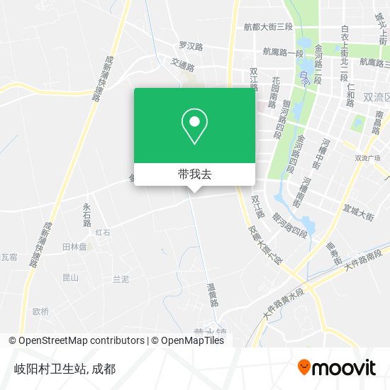 岐阳村卫生站地图