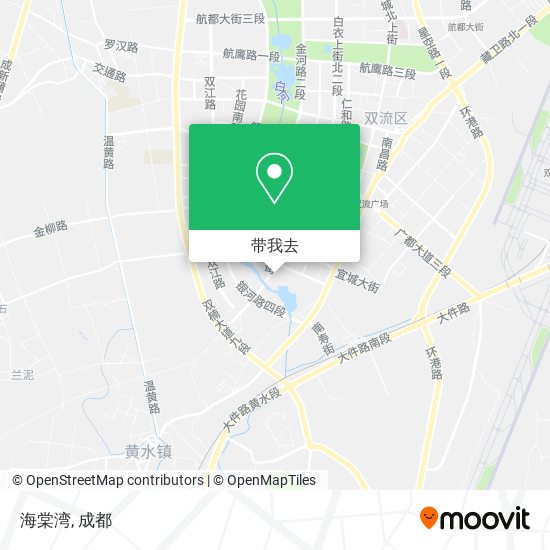 海棠湾地图