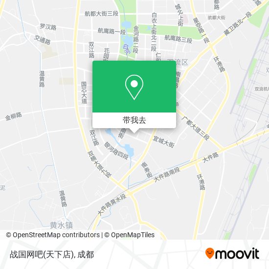 战国网吧(天下店)地图