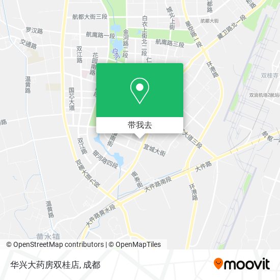 华兴大药房双桂店地图