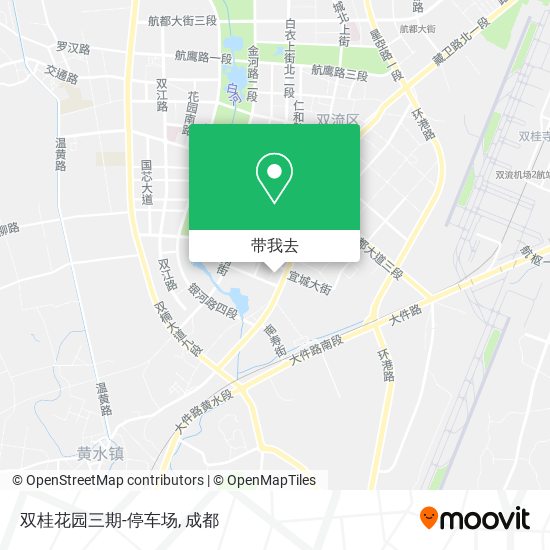 双桂花园三期-停车场地图