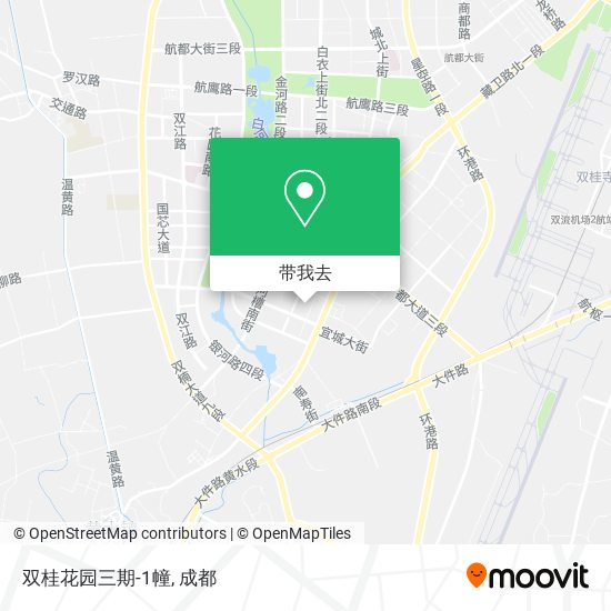 双桂花园三期-1幢地图