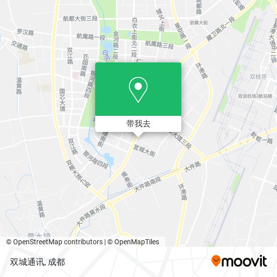 双城通讯地图