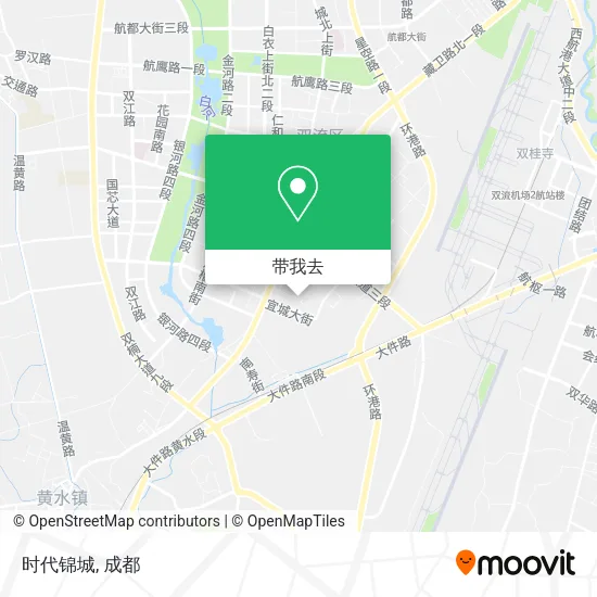 时代锦城地图