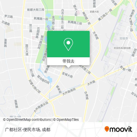 广都社区-便民市场地图