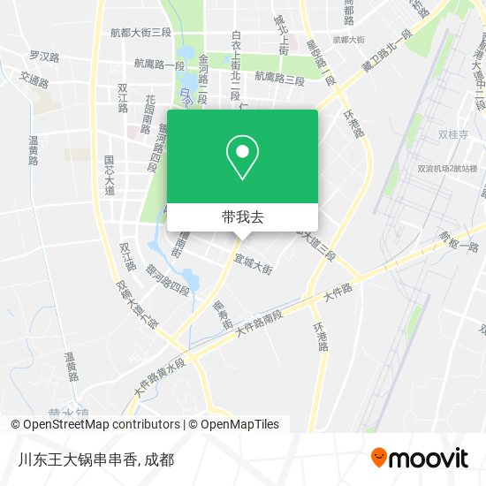 川东王大锅串串香地图