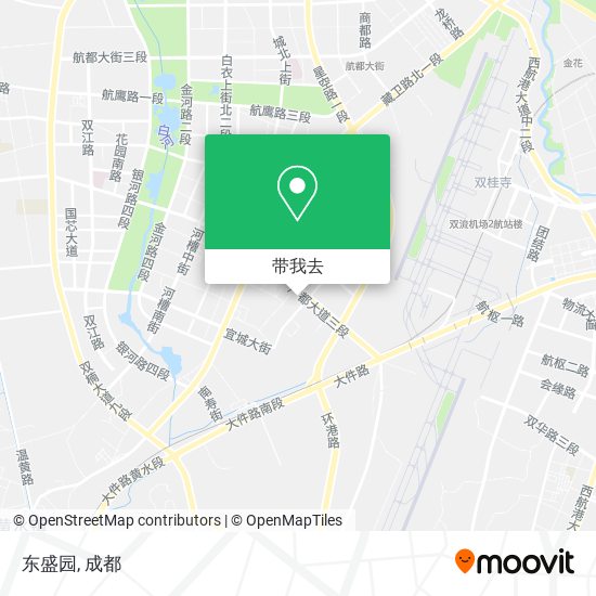 东盛园地图