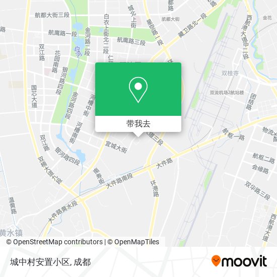 城中村安置小区地图