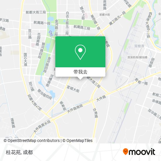 桂花苑地图