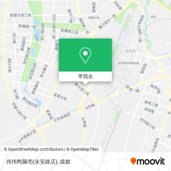 伟伟鸭脑壳(永安路店)地图