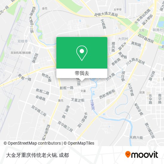 大金牙重庆传统老火锅地图
