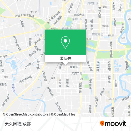 天久网吧地图