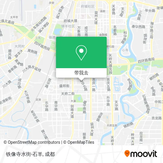 铁像寺水街-石羊地图