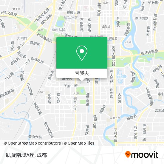 凯旋南城A座地图