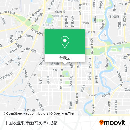 中国农业银行(新南支行)地图