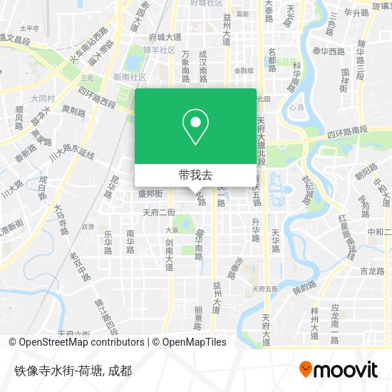 铁像寺水街-荷塘地图