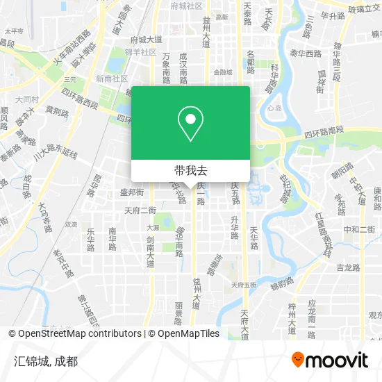 汇锦城地图