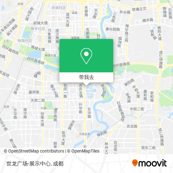 世龙广场-展示中心地图