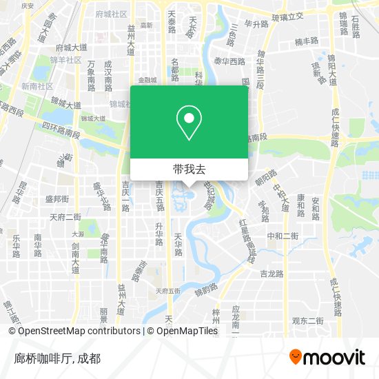 廊桥咖啡厅地图