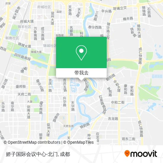 娇子国际会议中心-北门地图