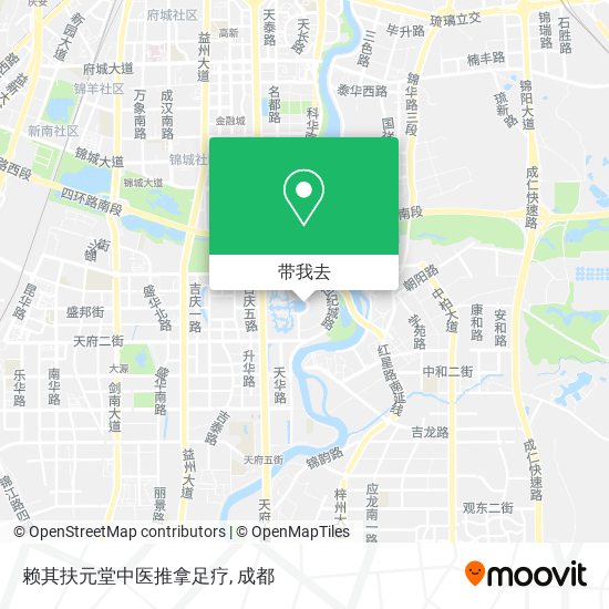 赖其扶元堂中医推拿足疗地图