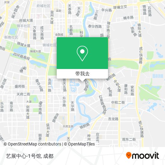 艺展中心-1号馆地图
