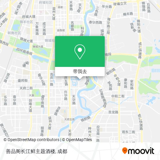 善品阁长江鲜主题酒楼地图