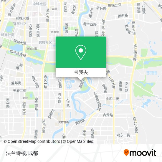 法兰诗顿地图
