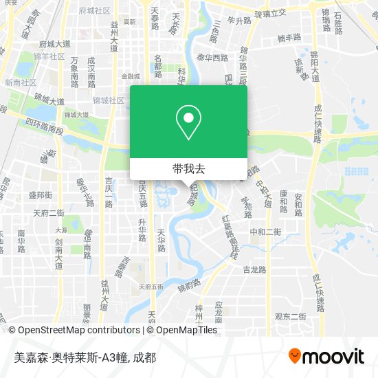 美嘉森·奥特莱斯-A3幢地图