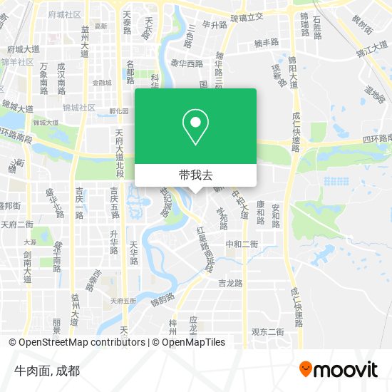 牛肉面地图