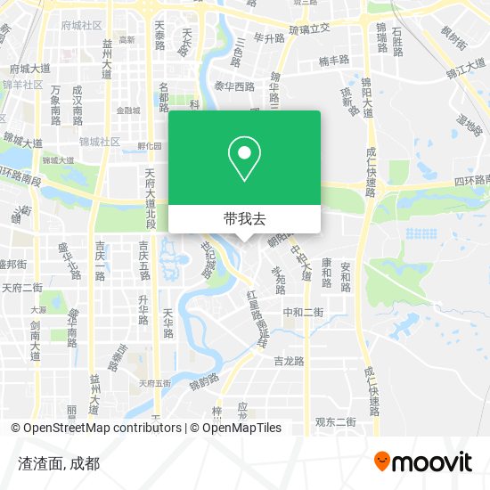 渣渣面地图