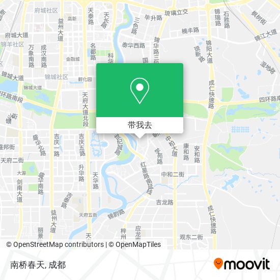 南桥春天地图