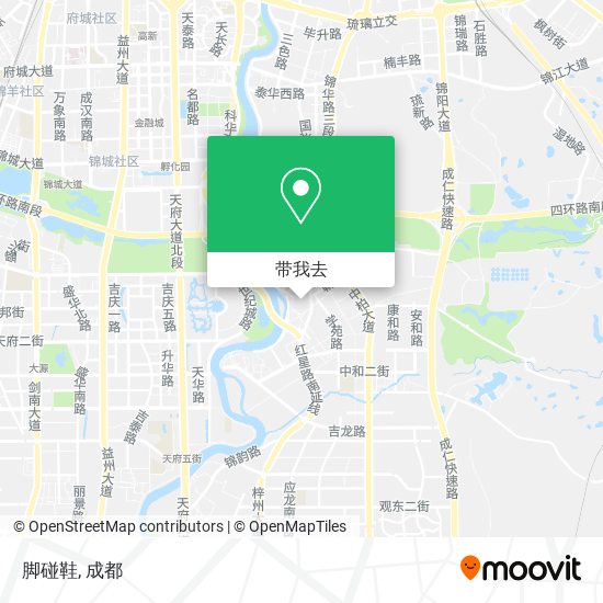 脚碰鞋地图
