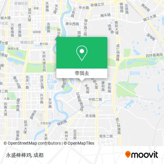 永盛棒棒鸡地图
