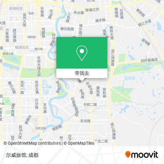 尔威旅馆地图
