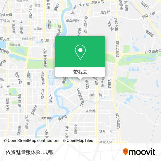 依资魅量贩体验地图