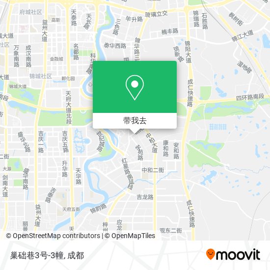 巢础巷3号-3幢地图