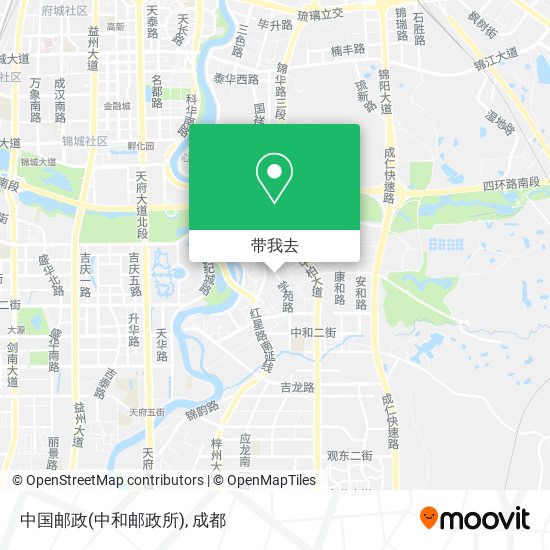 中国邮政(中和邮政所)地图
