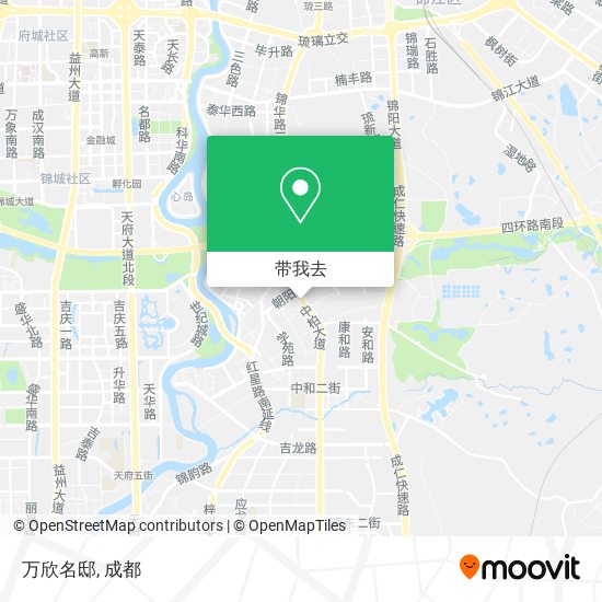 万欣名邸地图