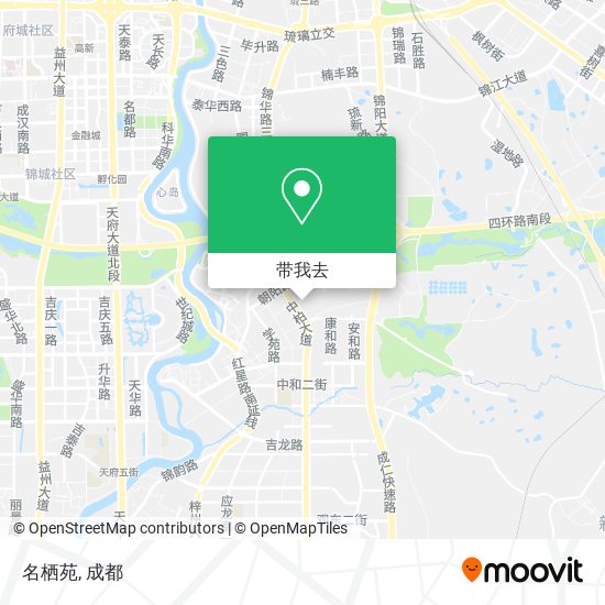 名栖苑地图