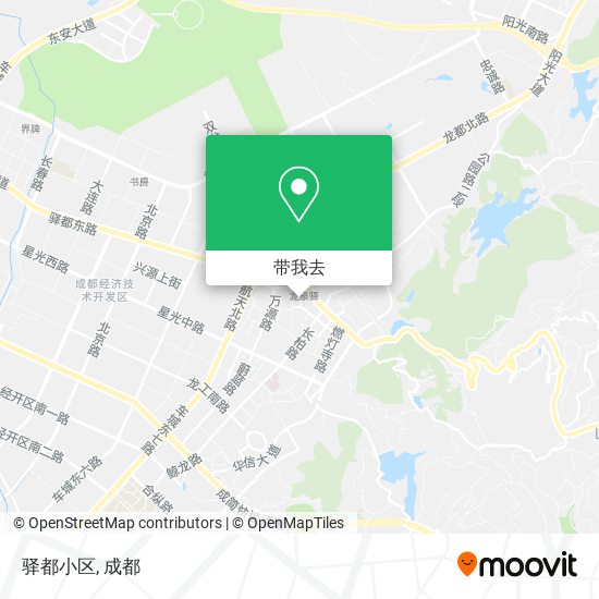 驿都小区地图