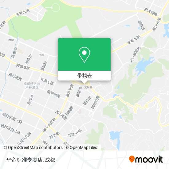 华帝标准专卖店地图