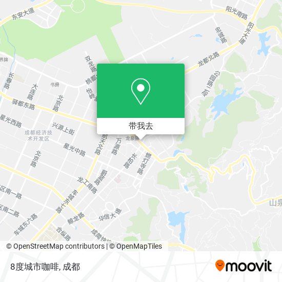 8度城市咖啡地图