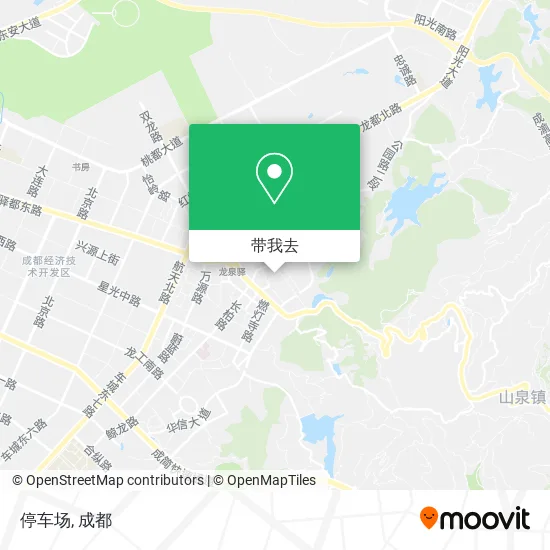 停车场地图