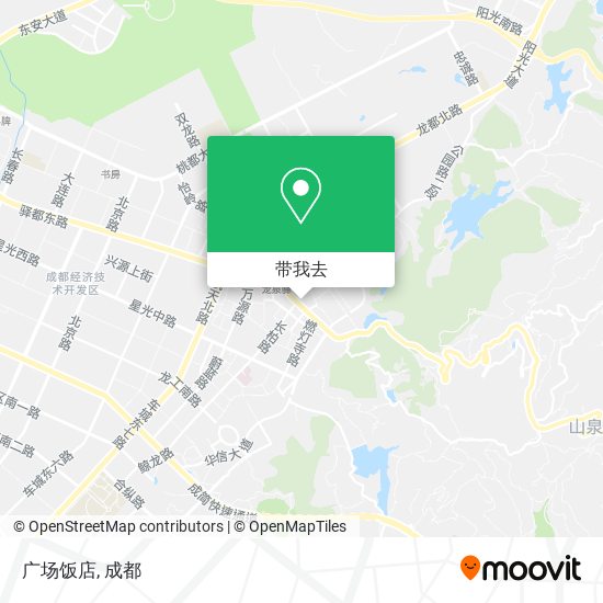 广场饭店地图
